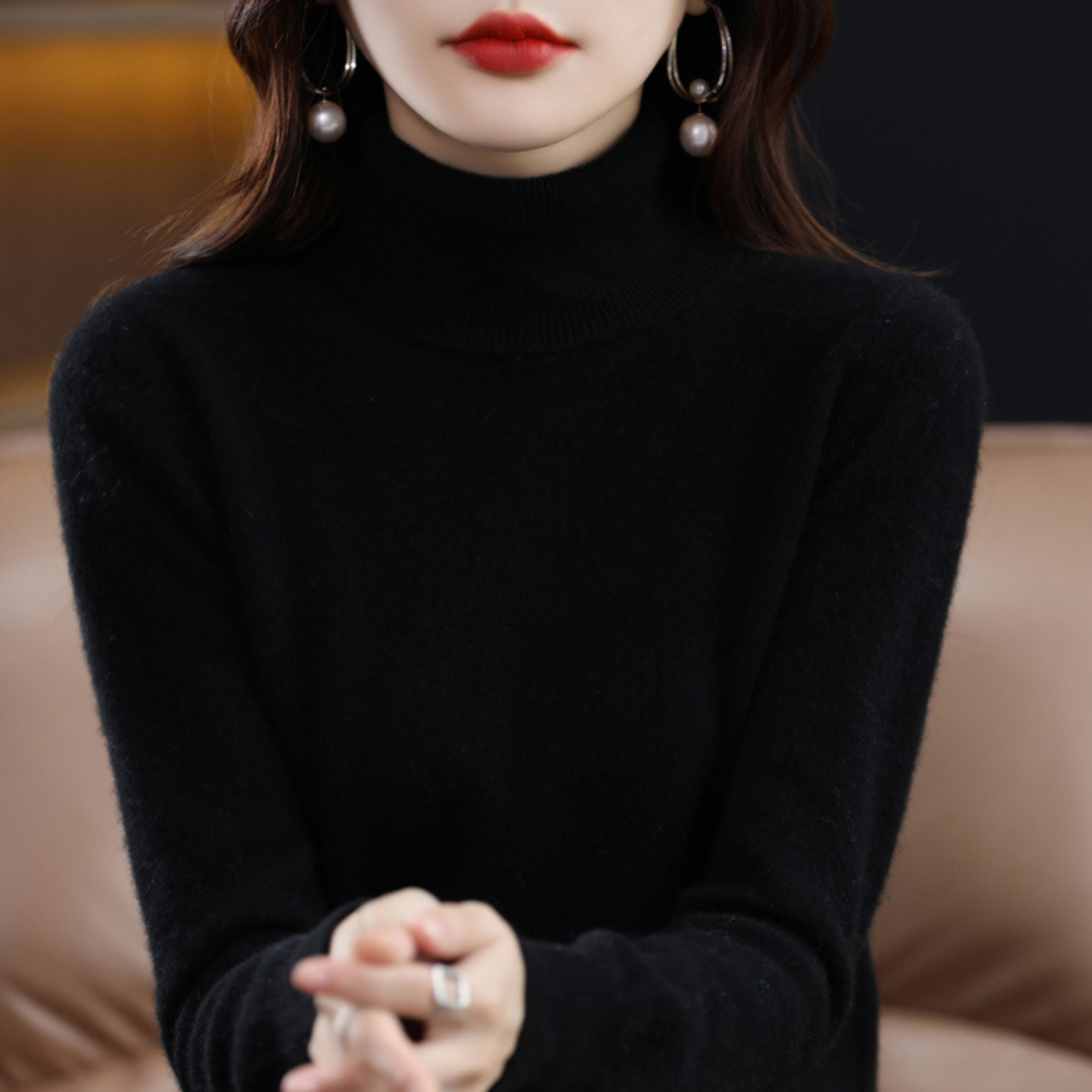 Elena Cashmere Turtleneck image 1