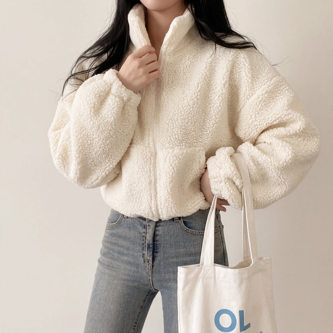 Serafina Sherpa Fleece Jacket image 1