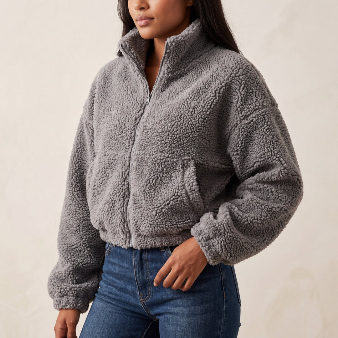 Serafina Sherpa Fleece Jacket image 2