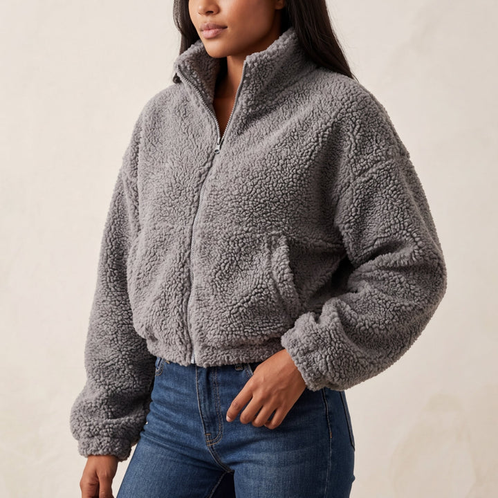 Serafina Sherpa Fleece Jacket image 2