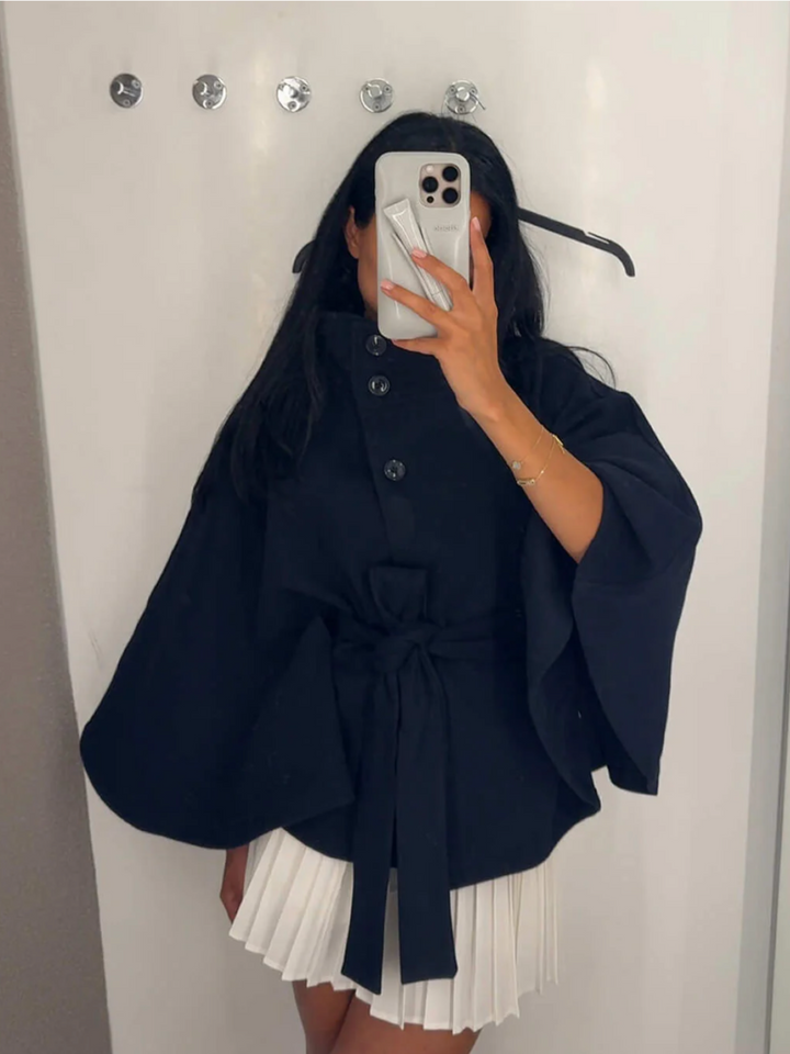 Sabella | Elegant Cape Coat