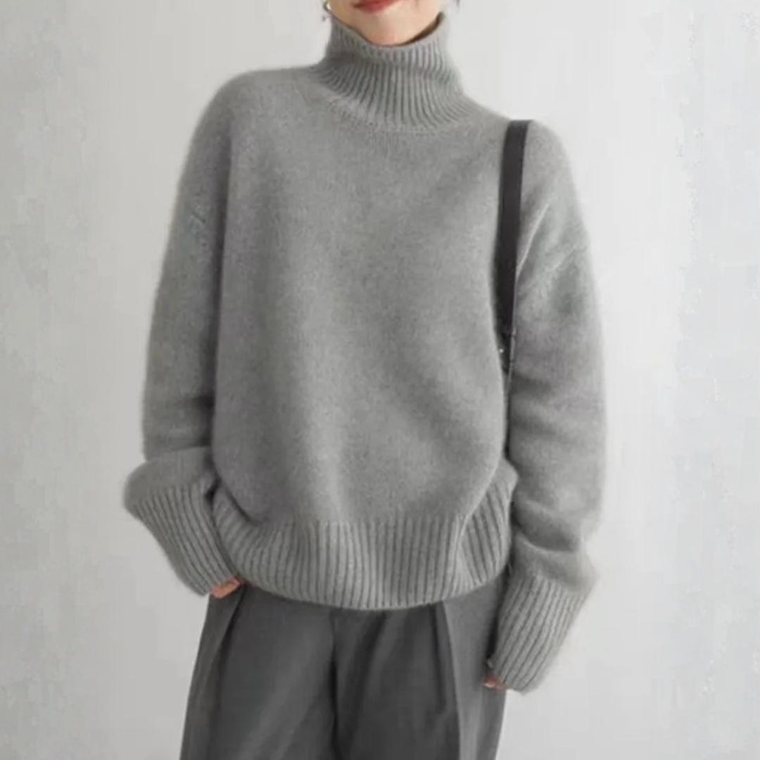 Marais Cashmere Turtleneck Sweater image 3