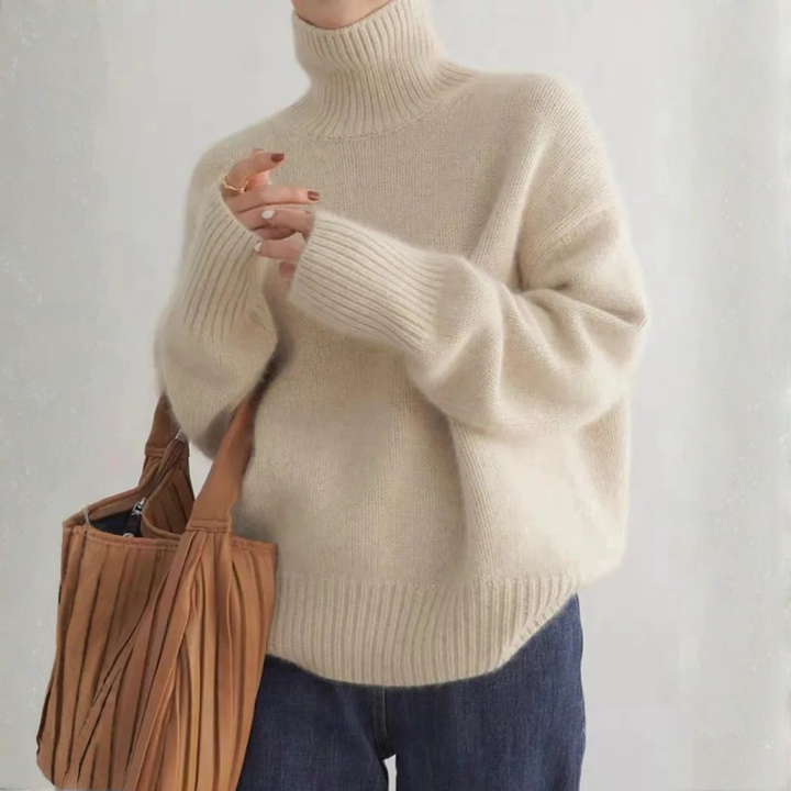 Marais Cashmere Turtleneck Sweater image 4