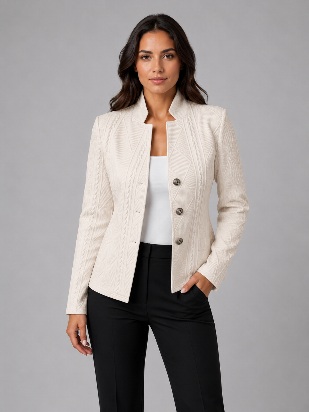 Mireille Textured Blazer image 4