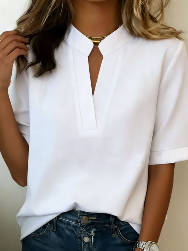 Women's Elowen Elegant V-Neck Blouse image 8
