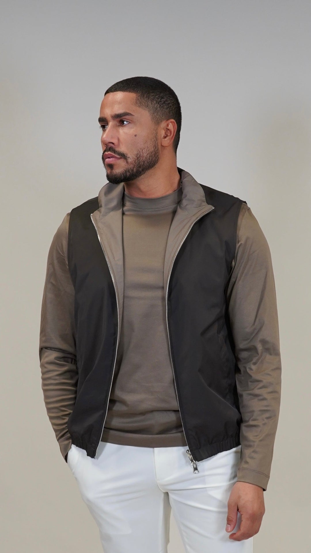 Tweezijdige SOFT-TOUCH Bodywarmer