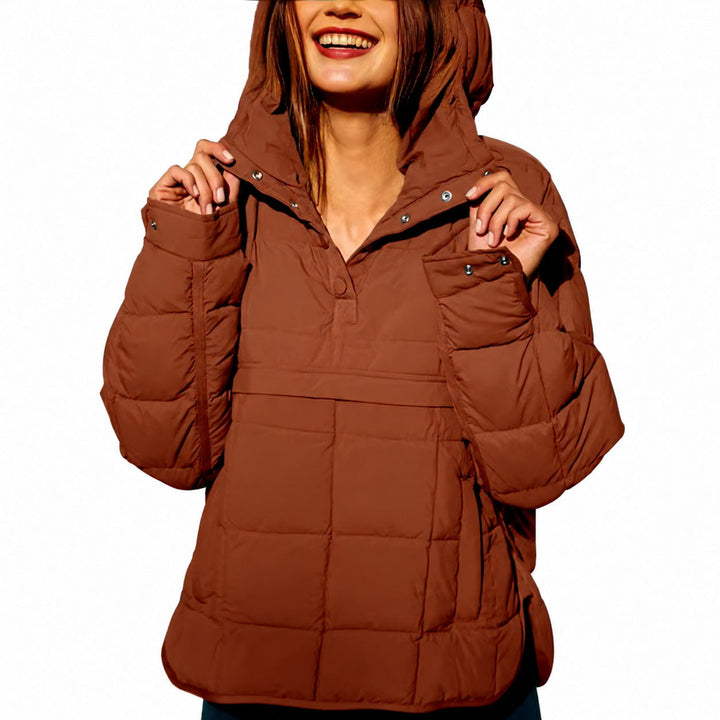 Kestrel Women's Hooded Pullover Puffer Jacket image 5
