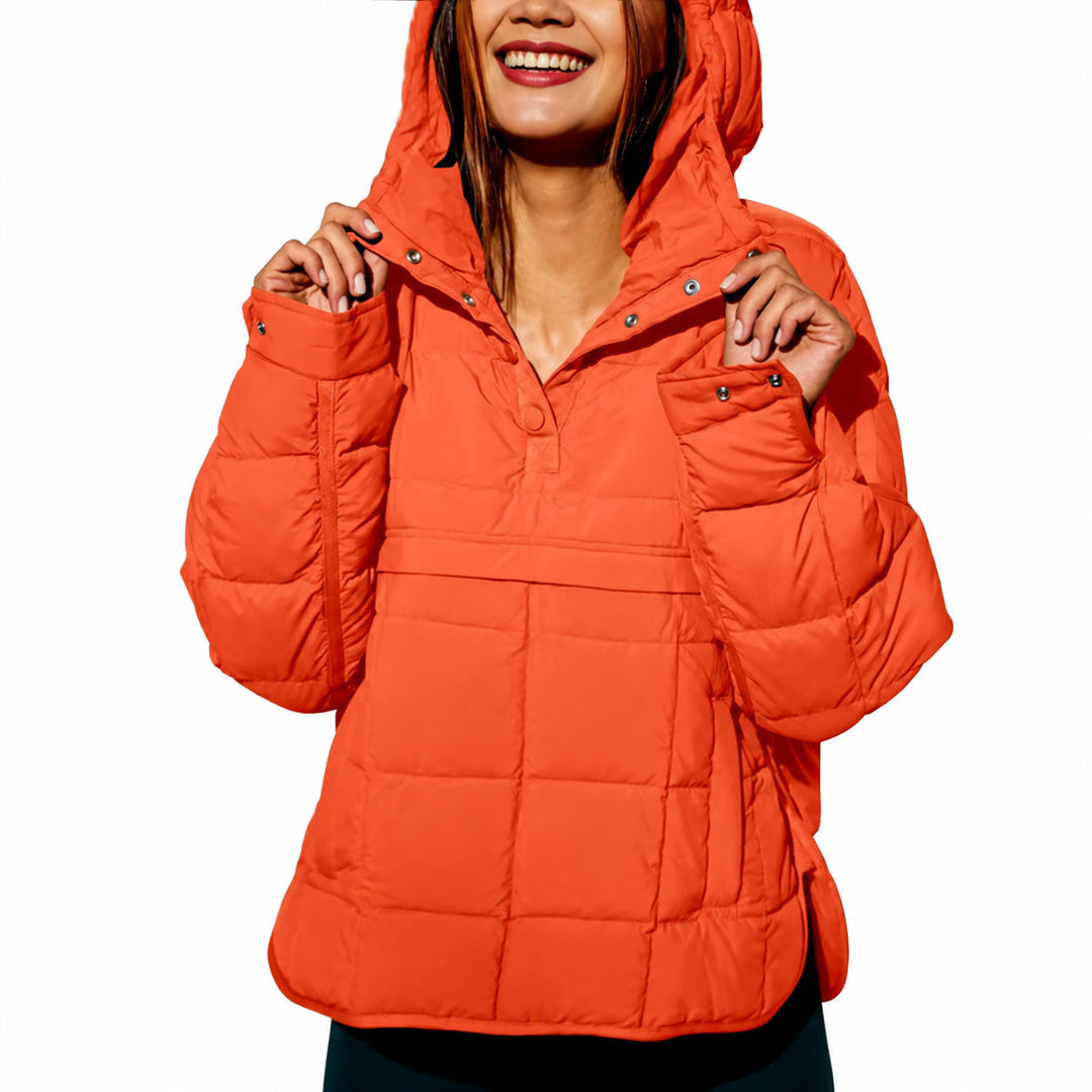 Kestrel Women's Hooded Pullover Puffer Jacket image 3