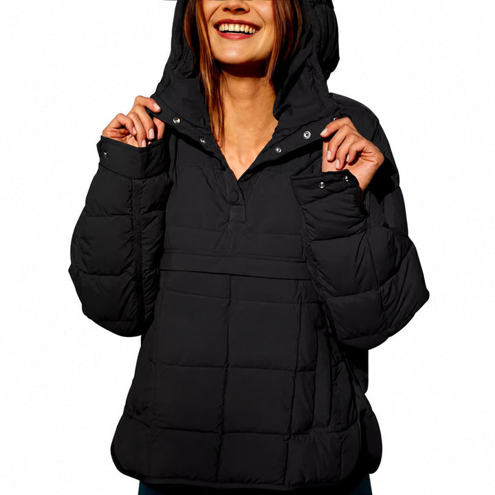 Kestrel Women's Hooded Pullover Puffer Jacket image 1
