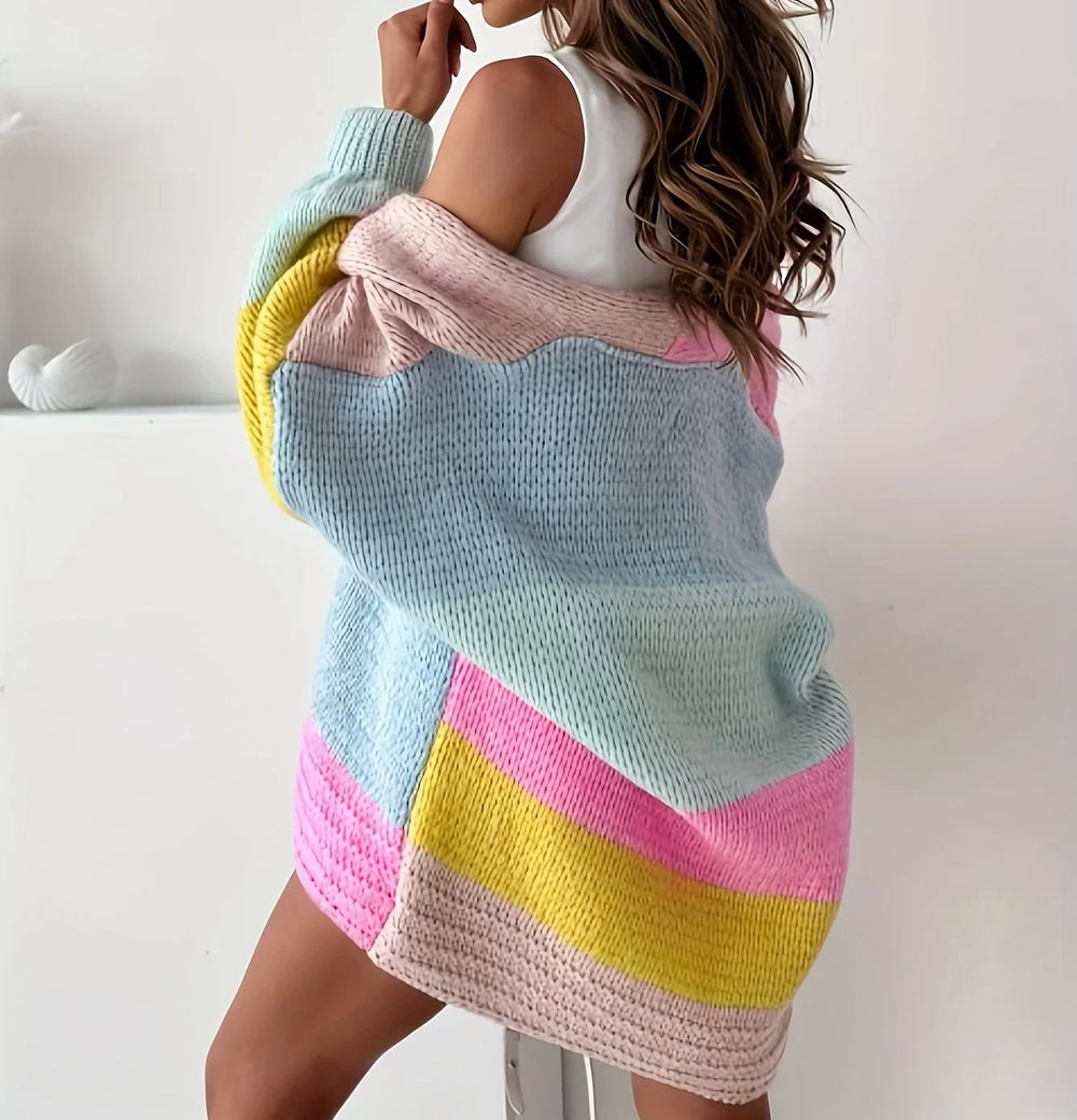 Nola Colour Block Knit Cardigan image 2