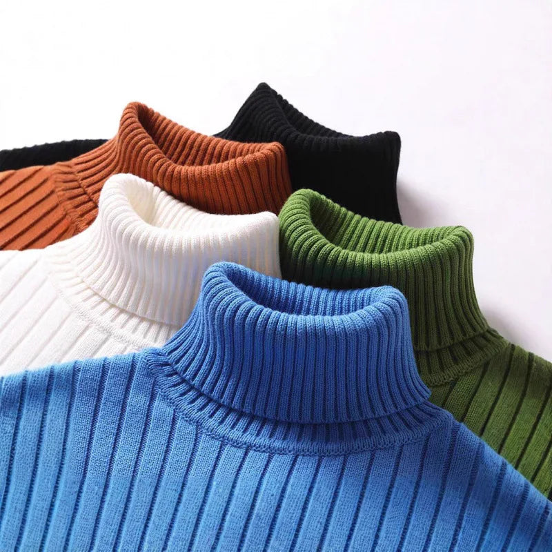 Asher Ribbed Turtleneck image 1