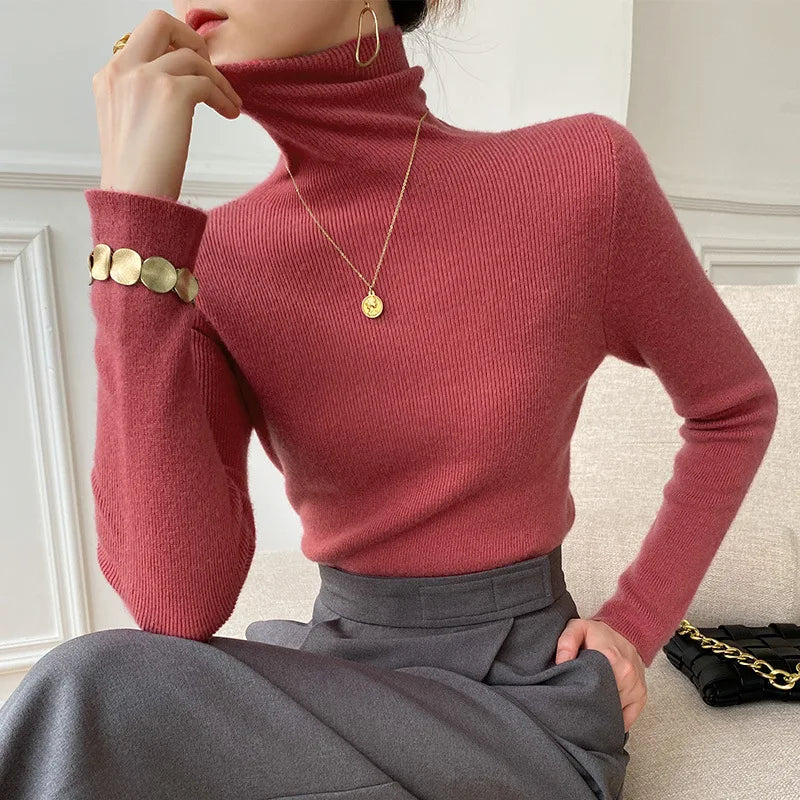 Camille Cashmere Turtleneck image 2