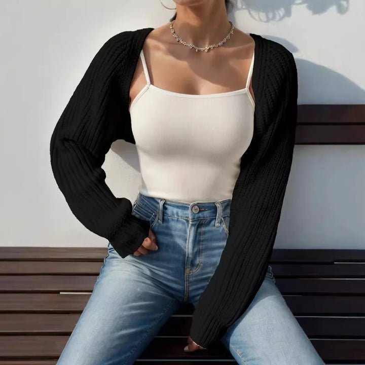Lola Cropped Knit Shrug image 2