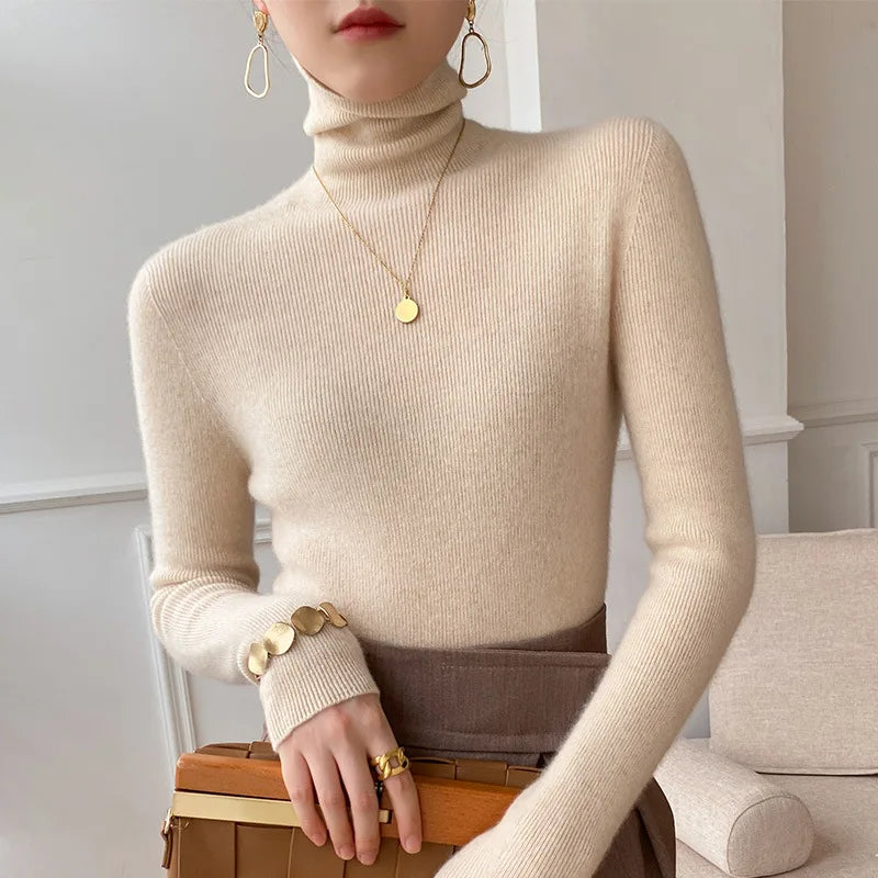 Camille Cashmere Turtleneck image 1