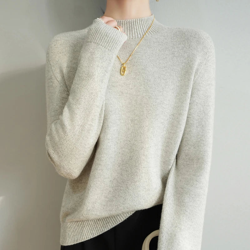 Luna Merino Mock Neck image 1