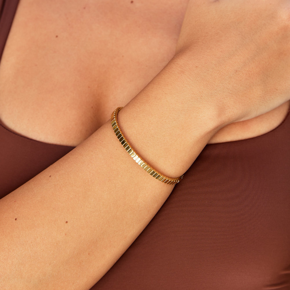 Brivanna | Classic Textured Bracelet