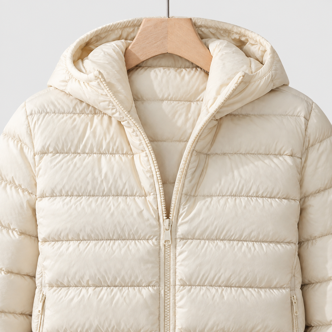 Vivian Women's Quilted Hooded Puffer Jacket image 7