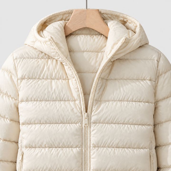 Vivian Women's Quilted Hooded Puffer Jacket image 7