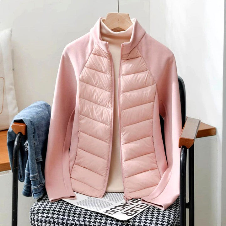 Berenice Women’s Quilted Stand Collar Puffer Jacket 3