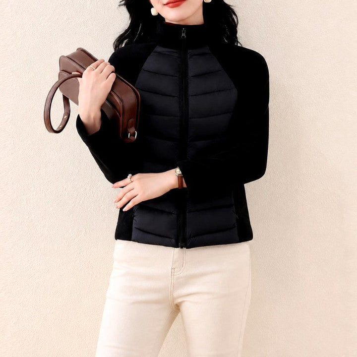 Berenice Women’s Quilted Stand Collar Puffer Jacket 8