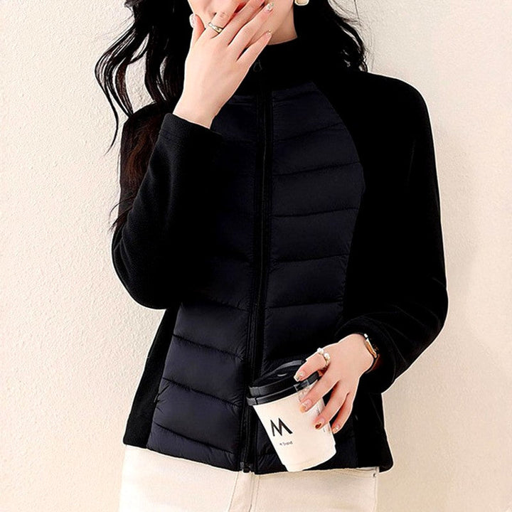 Berenice Women’s Quilted Stand Collar Puffer Jacket 9