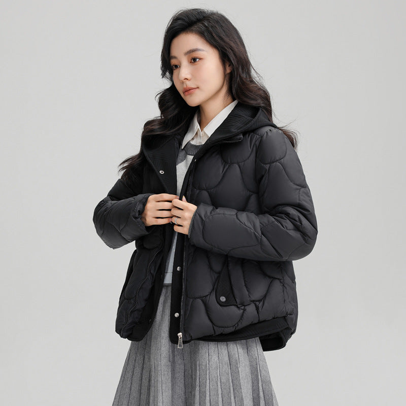 Brynlee Women's Scallop Quilted Puffer Jacket 1
