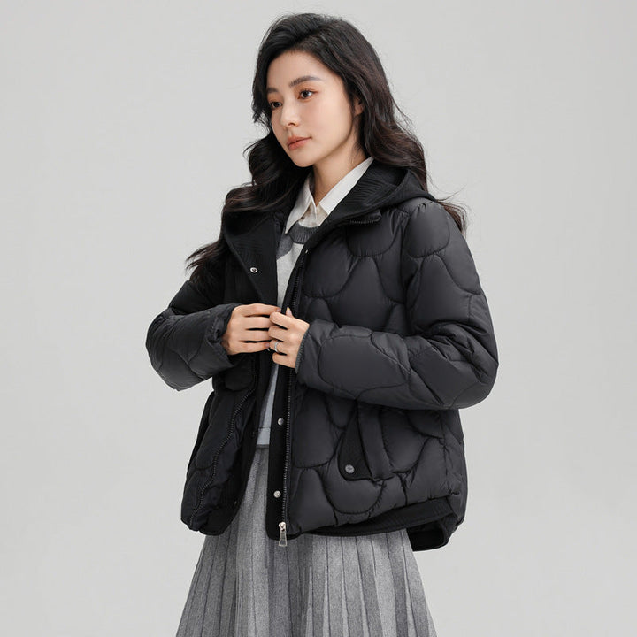 Brynlee Women's Scallop Quilted Puffer Jacket 1