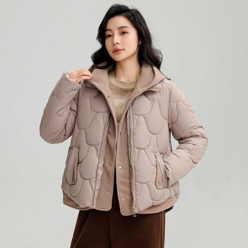 Brynlee Women's Scallop Quilted Puffer Jacket 4