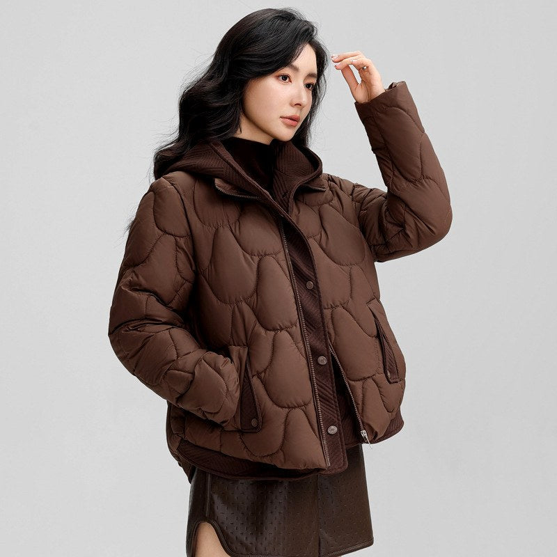 Brynlee Women's Scallop Quilted Puffer Jacket 5