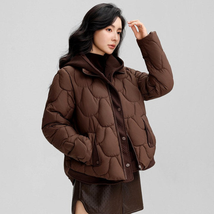 Brynlee Women's Scallop Quilted Puffer Jacket 5
