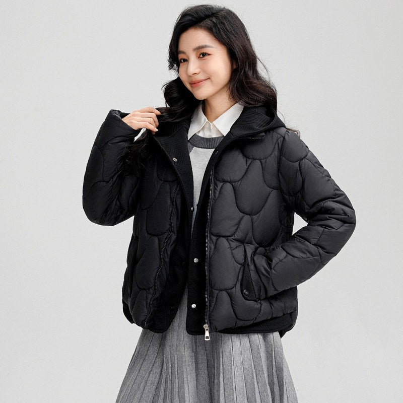 Brynlee Women's Scallop Quilted Puffer Jacket 7