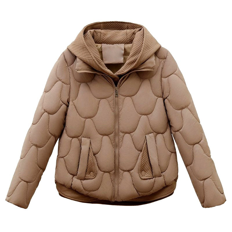 Brynlee Women's Scallop Quilted Puffer Jacket 9