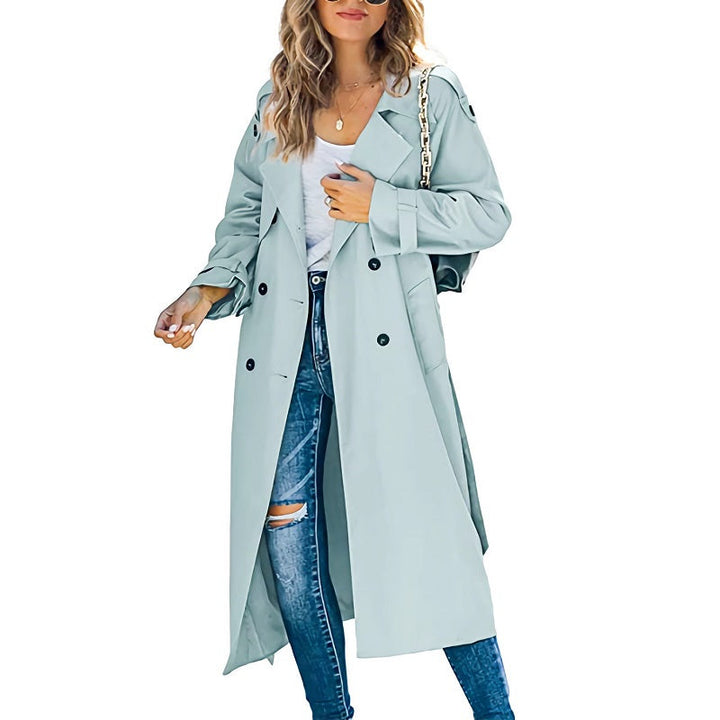 Zara Women's Trench Coat Long image 5