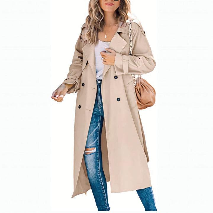 Zara Women's Trench Coat Long image 3