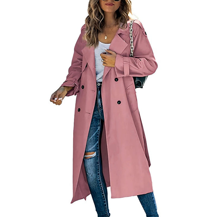 Zara Women's Trench Coat Long image 2