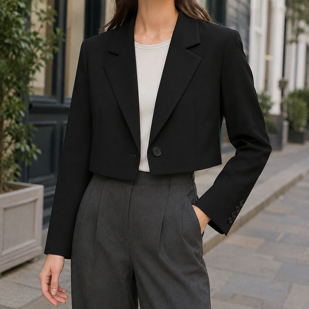 Christabel Cropped Blazer image 1