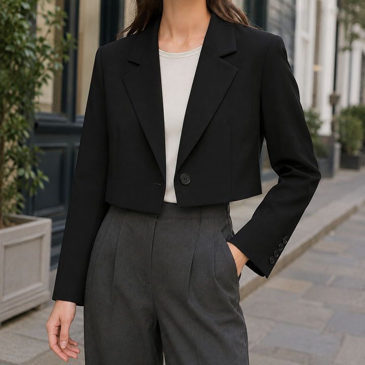 Christabel Cropped Blazer image 1