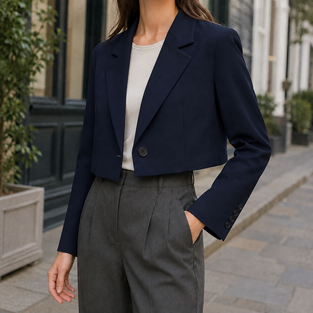 Christabel Cropped Blazer image 3