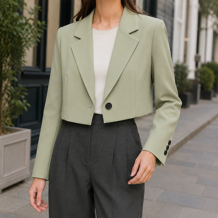 Christabel Cropped Blazer image 5