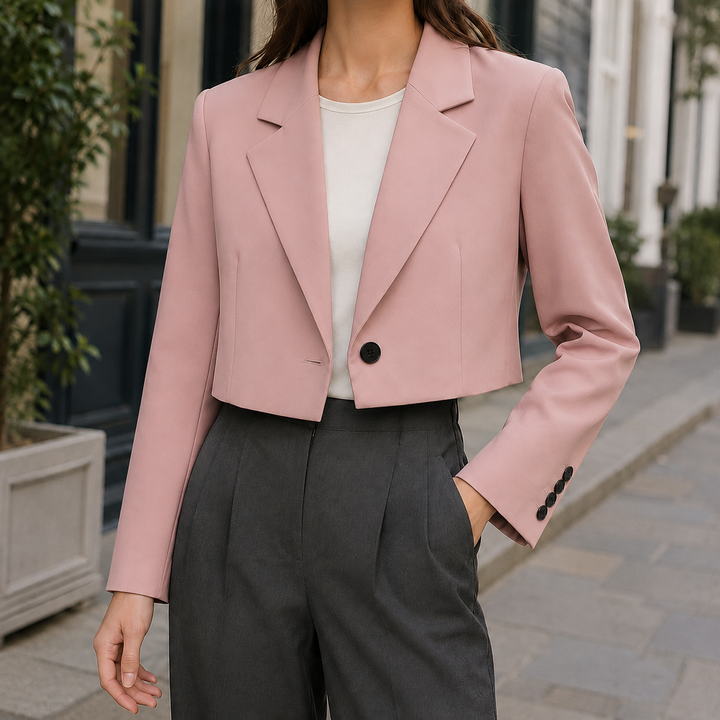 Christabel Cropped Blazer image 7