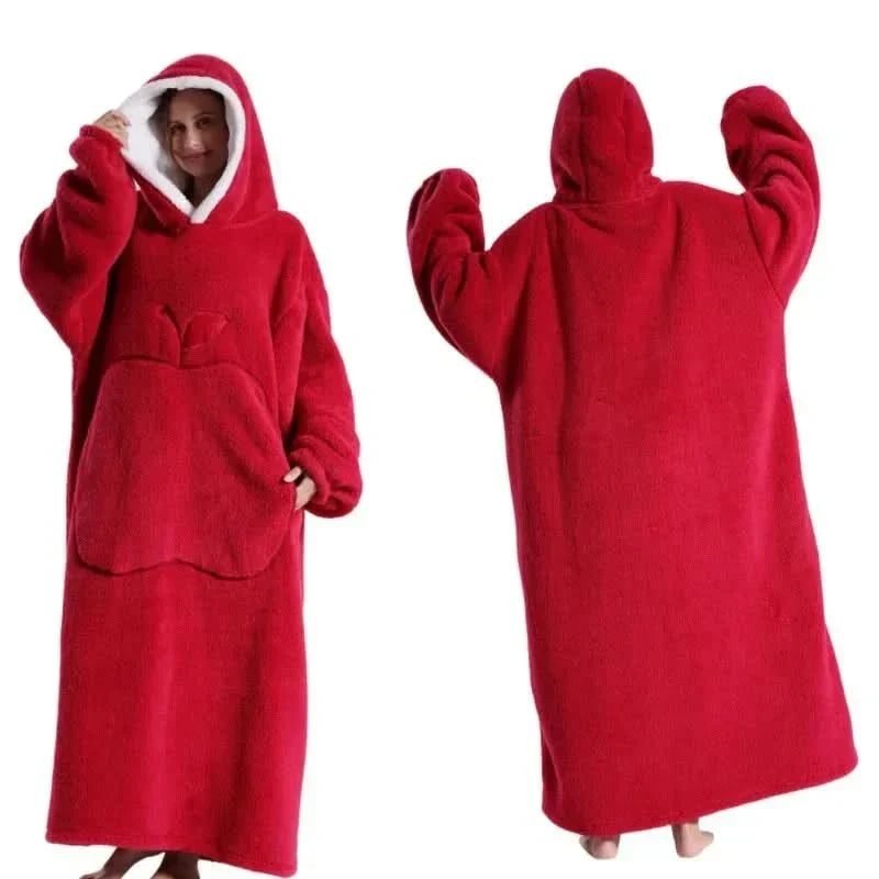 KUSCHELHOOD Oversized Fleece Hoodie for Ultimate Comfort image 4