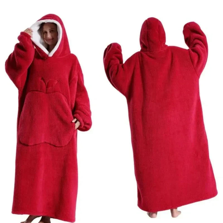 KUSCHELHOOD Oversized Fleece Hoodie for Ultimate Comfort image 4