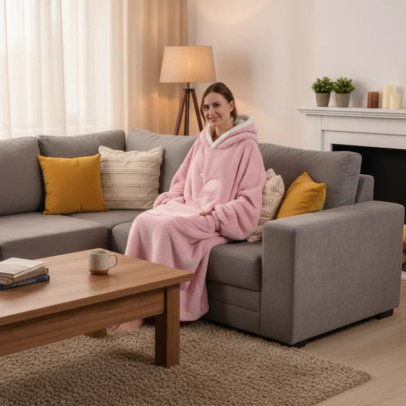 KUSCHELHOOD Oversized Fleece Hoodie for Ultimate Comfort image 2