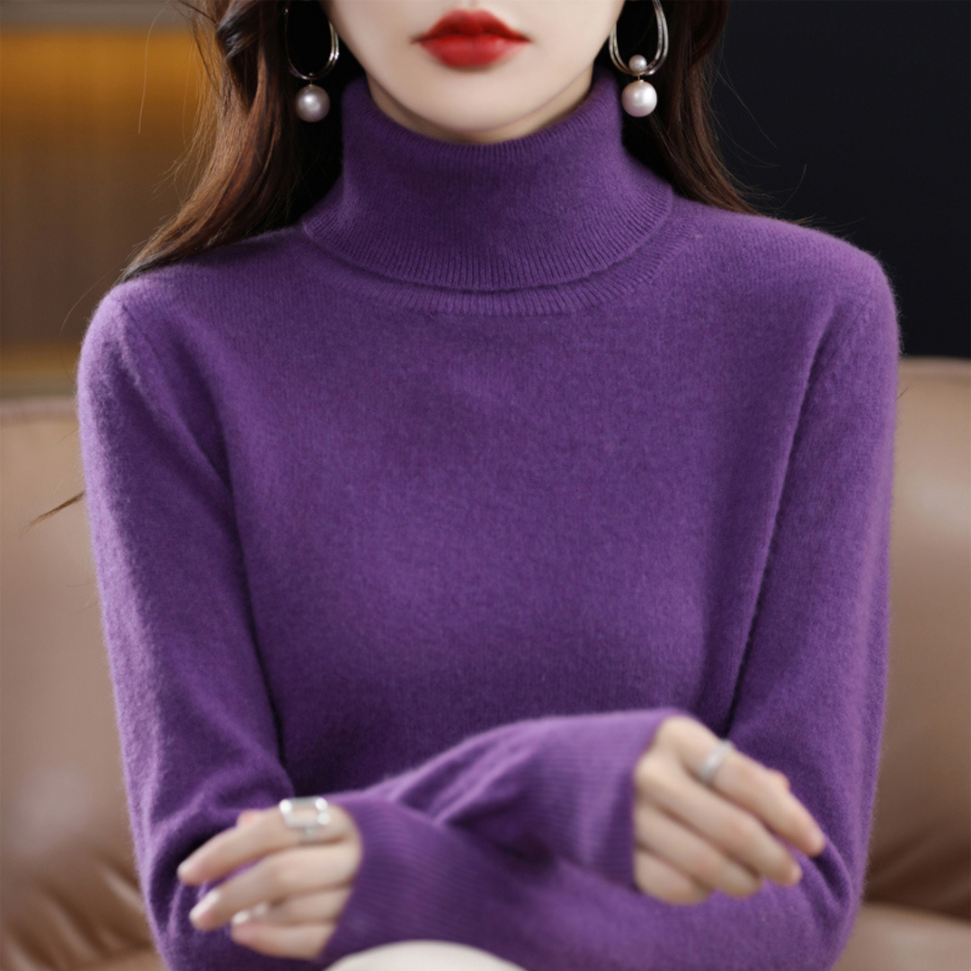 Elena Cashmere Turtleneck image 4