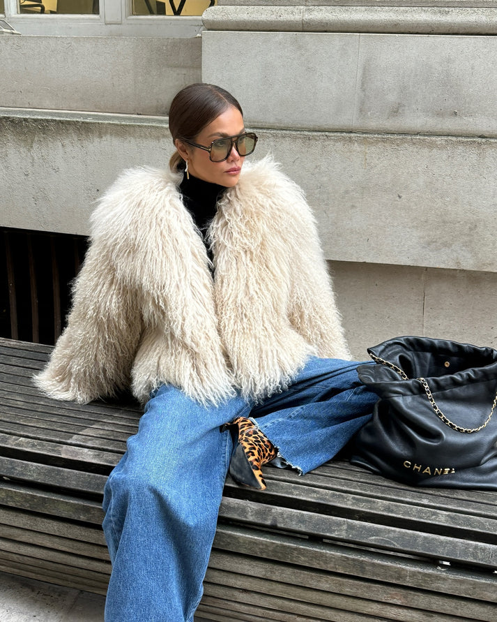 Majwen | Faux Fur Shaggy Jacket