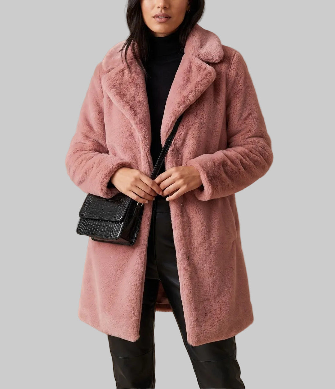 Molly Women's Open-Front Faux-Fur Teddy Coat