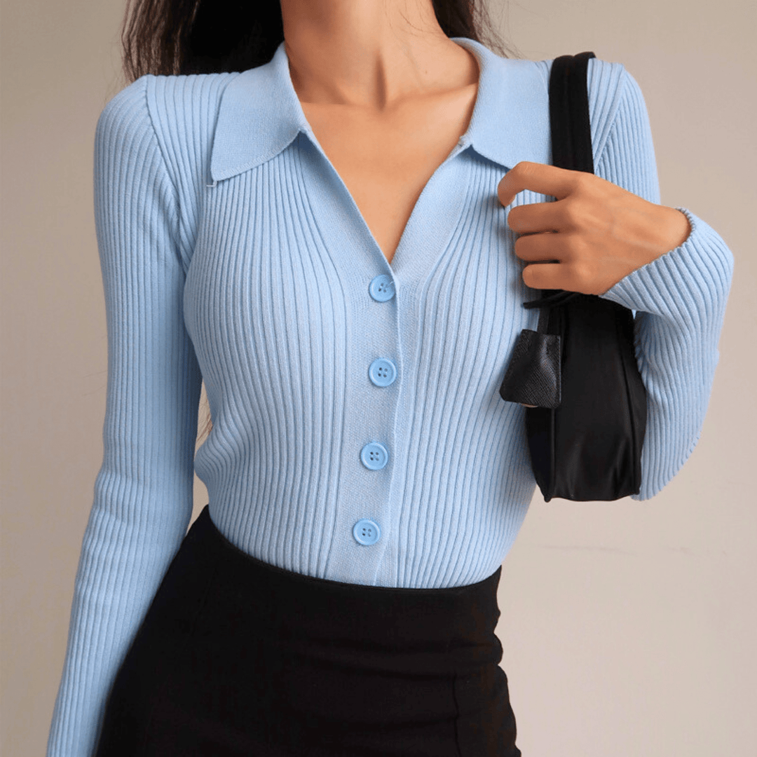Marisse Ribbed Top image 1