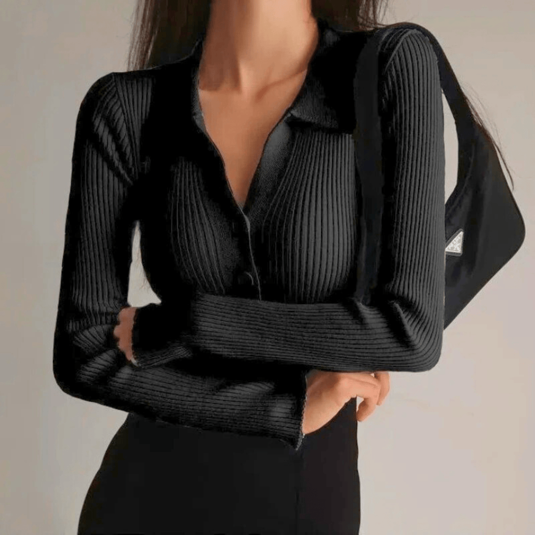 Marisse Ribbed Top image 5