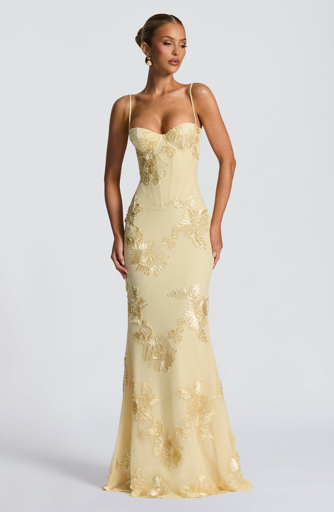 Marceli Maxi Dress - Lemon