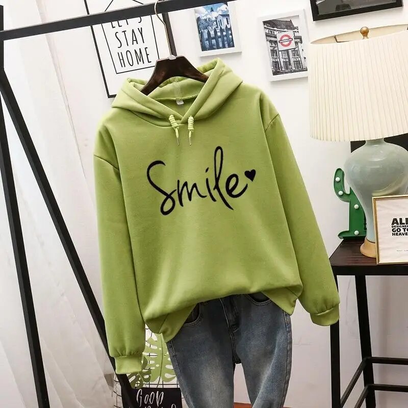 Niki Cozy Smile Graphic Hoodie image 5